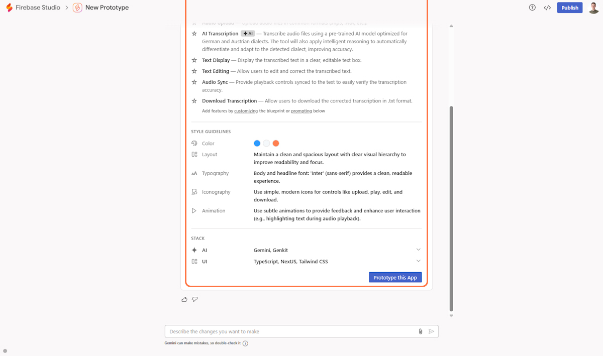 Bild: Verbindungsübersicht zwischen AI Studio und Cloud Console